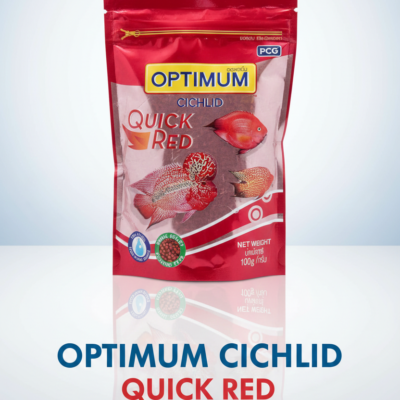 Optimum All Life Stages Chiclid Quick Red Pellets Fish Food, 100 G
