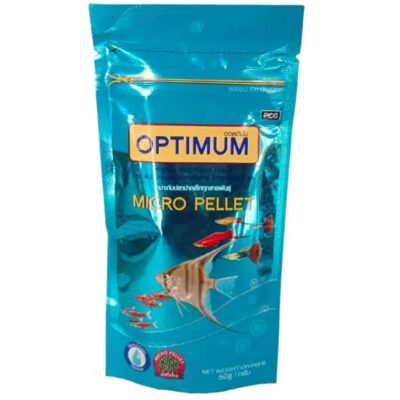 Optimum Micro Pellets Fish Food Pellet, 50 G