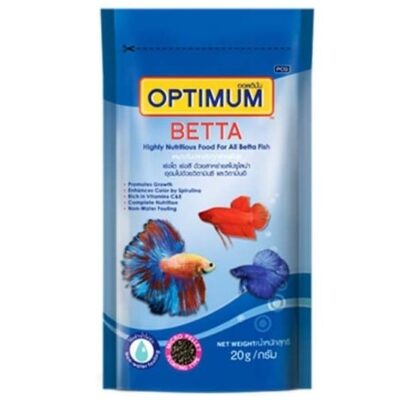 Optimum Beta Fish Food For All Life Stages, 20 G