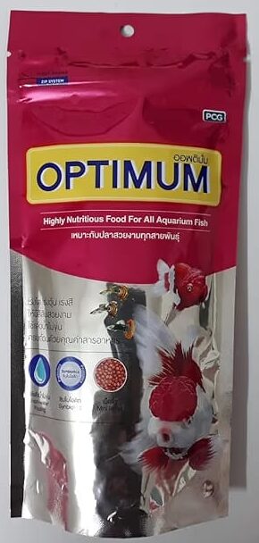 Optimum Highly Nutritious All Life Stages Fish Food for All Aquarium Fish, 100 G