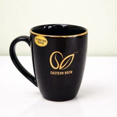 Eastern Brew Signature Ceramic Mug (24 carat gold plated)